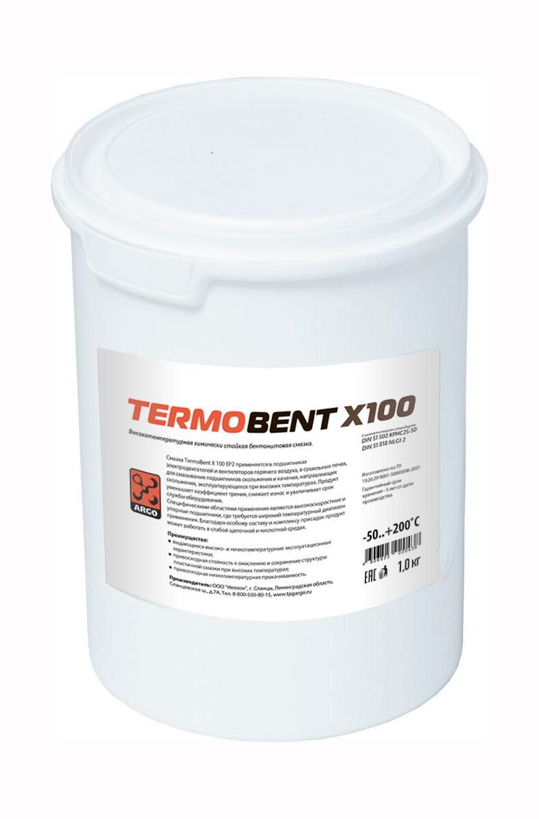 Смазка TermoBent X 100 EP2 ведро 1,0 кг